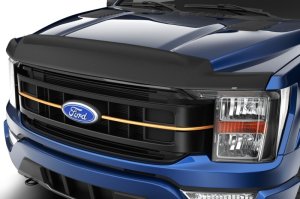Ford F150 Hood Deflector - Husky Liners - Aeroskin II - Matte Black - `24-`25